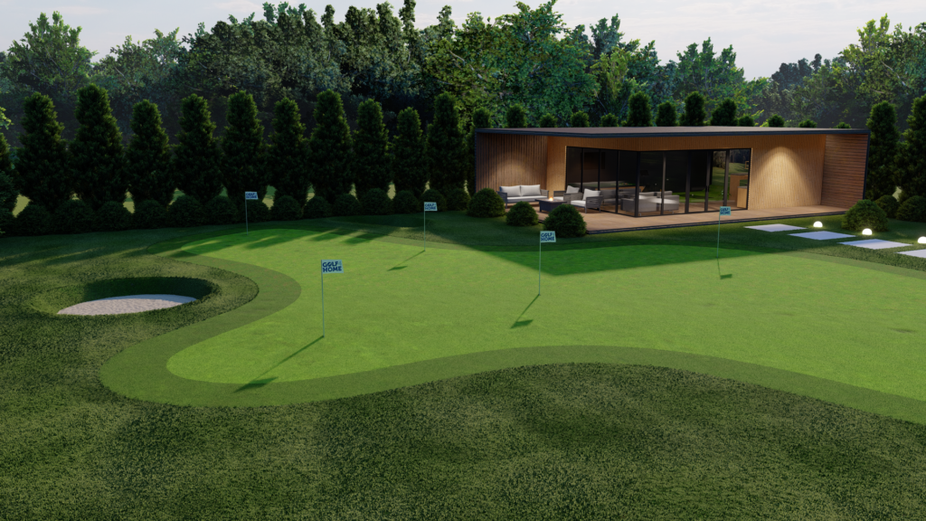 Golf4Home Putting Green and Simulator Studio