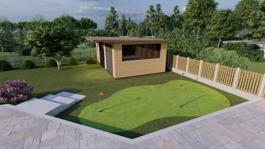 Golf4Home 3D Image Design